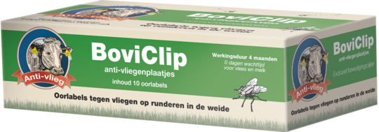 Boviclip / Auriplak vliegenoormerk 10 stuks
