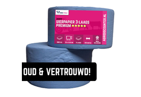Uierpapier 3-laags premium pak 2 rol
