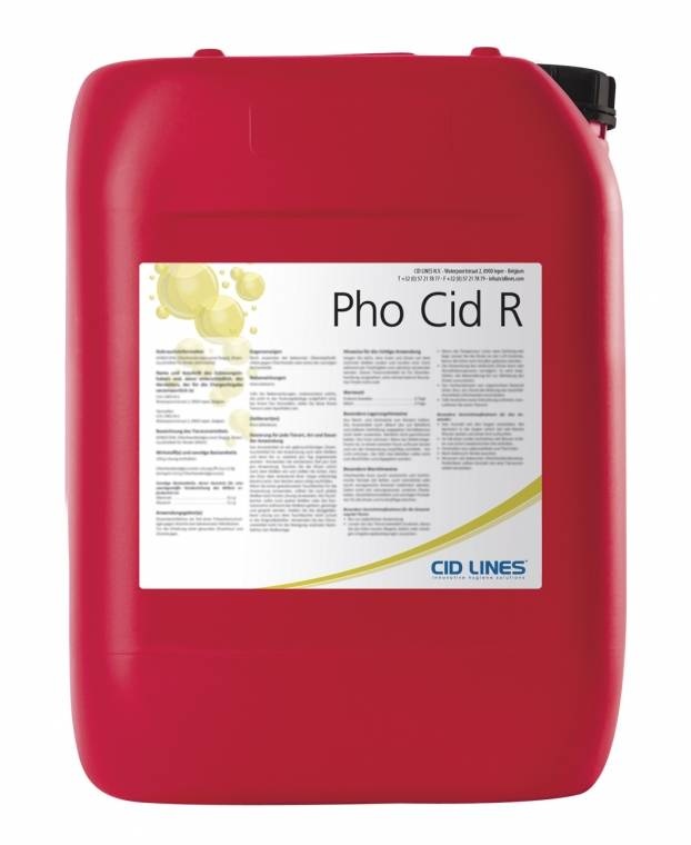 Pho Cid-R Reinigingszuur robot 22 Kg