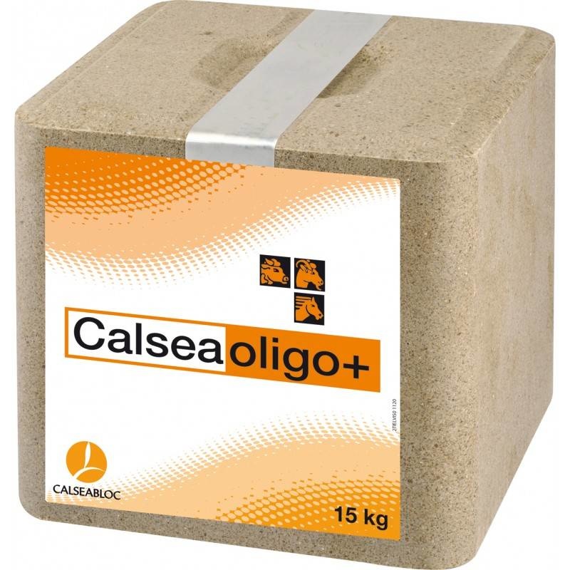 Calsea Oligo+ 15 Kg mineralen blok