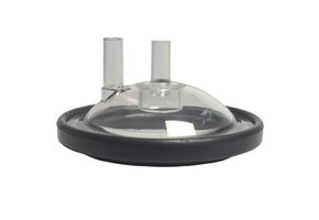 Controle deksel, kunststof, 2 X 15/21mm