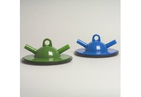 Controle deksel, compleet, kunststof, 2 x 16/20 mm Kleur