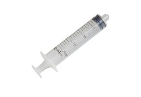 Wegwerp injectiespuit 20ml