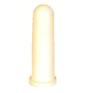 Kalverspeen 10 cm wit