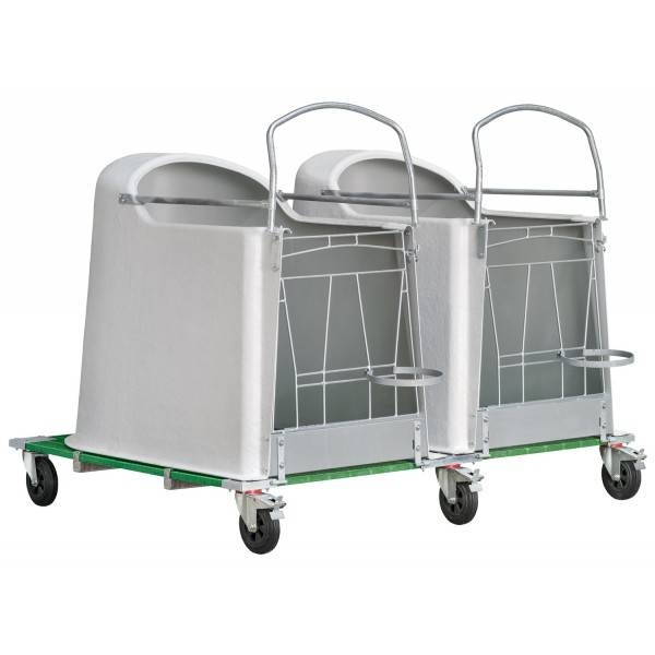 CalfOTel Open Top op verrijdbaar rooster, dubbel