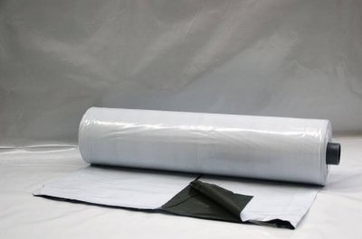 Hermetix groen-wit landbouwplastic