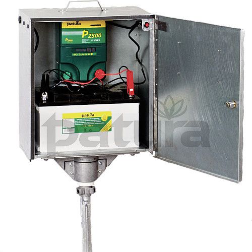P2500 multifunctionele schrikdapparaat  230V / 12V met veiligheidsbox en aardpen