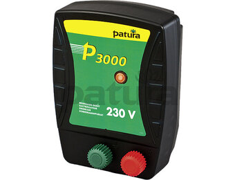 P3000, schrikdraadapparaat voor 230 V stroomaansluiting