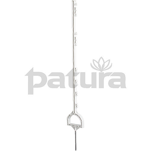 Stijgbeugelpaal wit 10 stuks