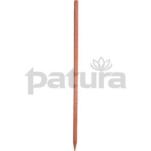 Hardhouten paal isolerend