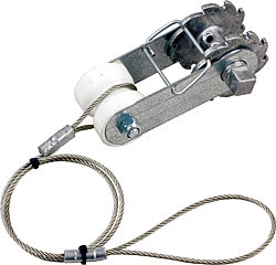 Draadspanner met isolator en cord, 2 stuks