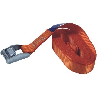 Sjorband oranje met klemgesp