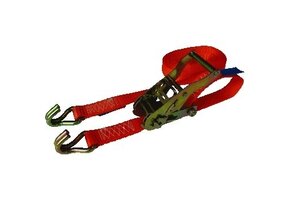 Spanband met ratel en haak oranje 765kg