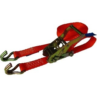 Spanband met ratel en haak oranje 765kg