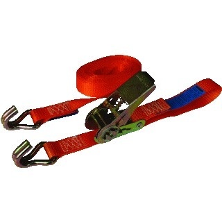 Spanband met ratel en haak 25mm 5 meter