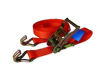 Spanband met ratel en haak 35 mm 6 meter