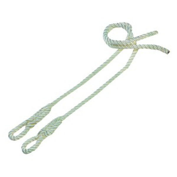 Verlostouwtjes nylon wit 2 stuks