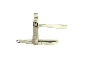 Weidehalster met keelband, nylon, KOE