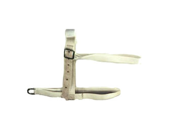 Weidehalster met keelband, nylon, KOE