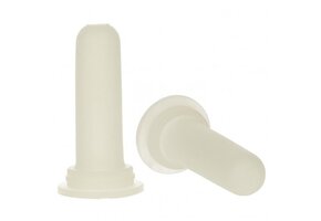 Hiko 1-Click speen wit met kruissnede