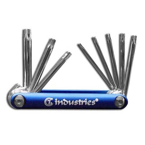 Stiftsleutelset TX 8-delig