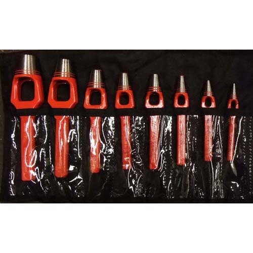 Holpijpset 6-25mm 8-delig in etui