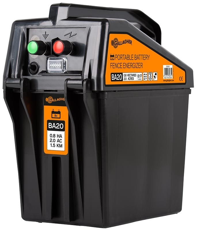 Gallagher BA20 batterij-apparaat (9V/12V)