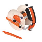 Haspel met versnelling incl. 500m kunststofdraad