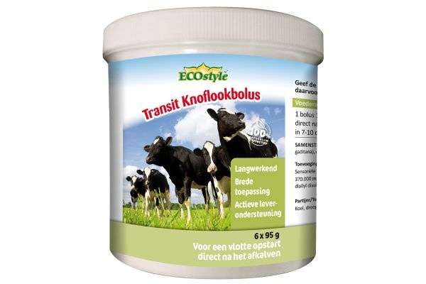 Ecostyle transit knoflookbolus 6X 95 gram