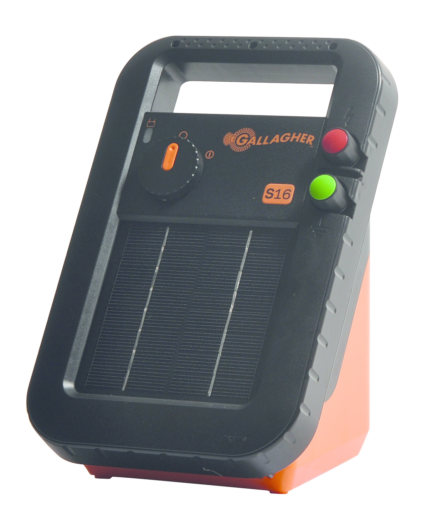 Gallagher S16 solar schrikdraadapparaat incl. batterij.