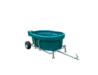 Suevia mobiele wagen met weidedrinkbak 1000 ltr