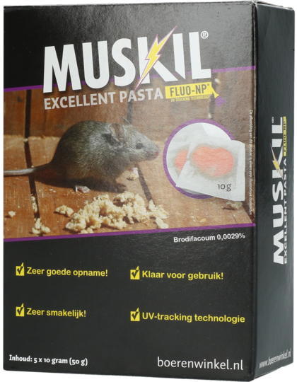 Muskil Excellent Pasta Muis (5x10g)