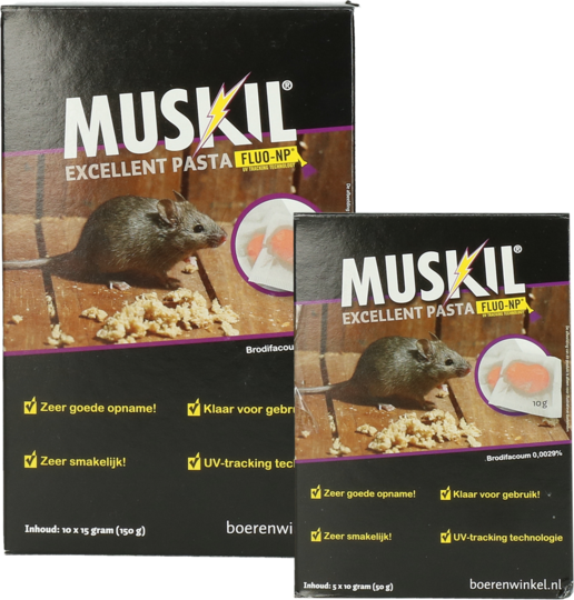 Muskil Excellent Pasta Muis (5x10g)