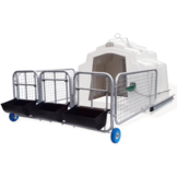 Agri-plastics groepshut kalverhut