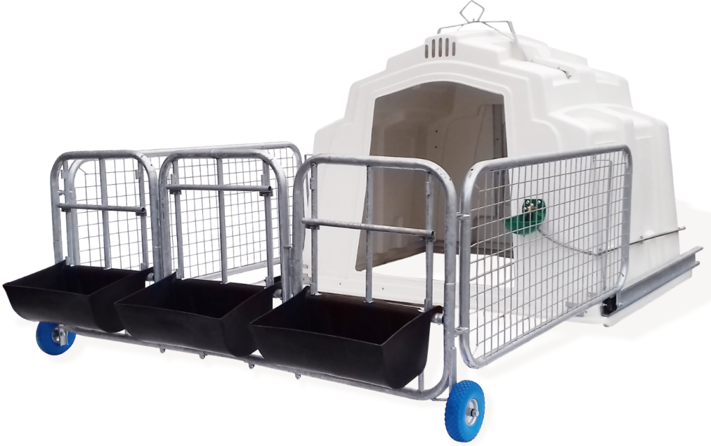 Agri-plastics groepshut kalverhut