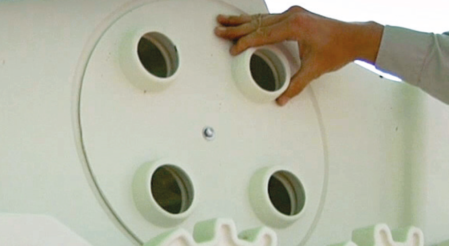 Agri-plastics groepshut kalverhut