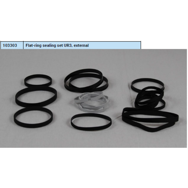 Universal Robots Flat-ring sealing set UR3, external