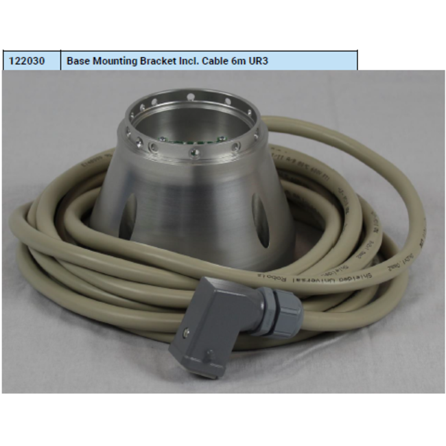Universal Robots Base Mounting Bracket Incl. Cable 6m UR3