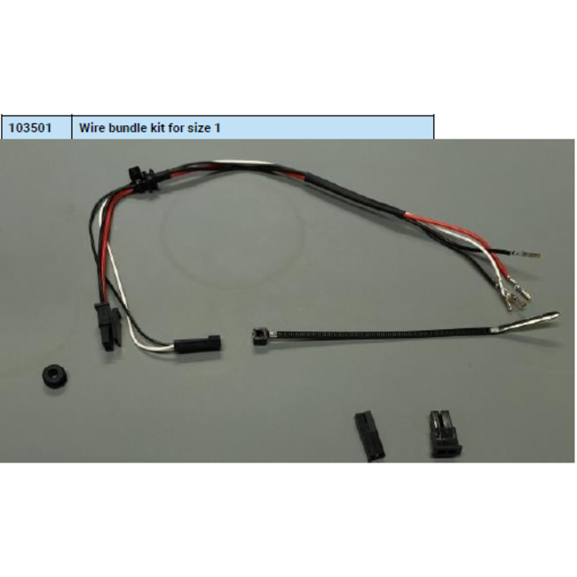 Universal Robots Wire bundle kit for size 1