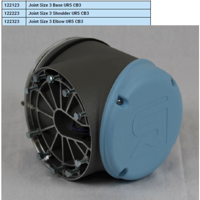Universal Robots Joint Size 3 Base UR5 CB3