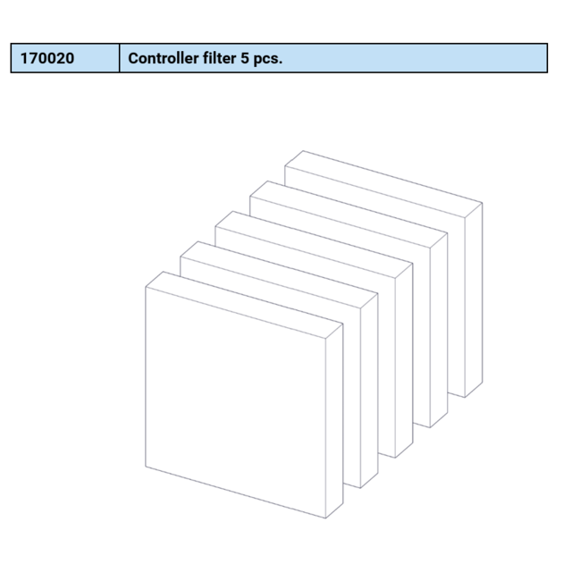 Universal Robots Controller filter 5 pcs.