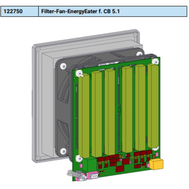 Universal Robots Filter-Fan-EnergyEater f. CB 5.1
