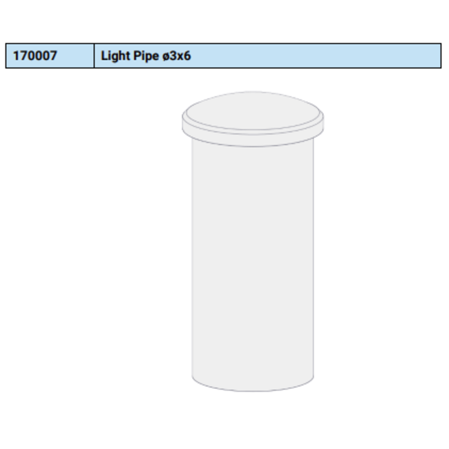 Universal Robots Light Pipe ø3x6