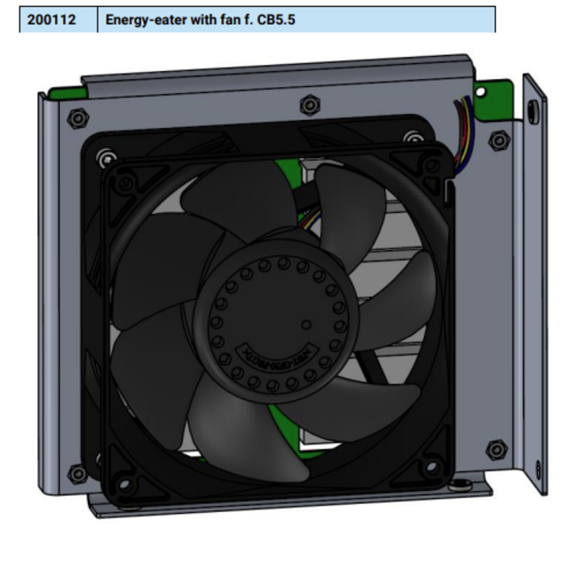 Universal Robots Energy-eater with fan f. CB5.5