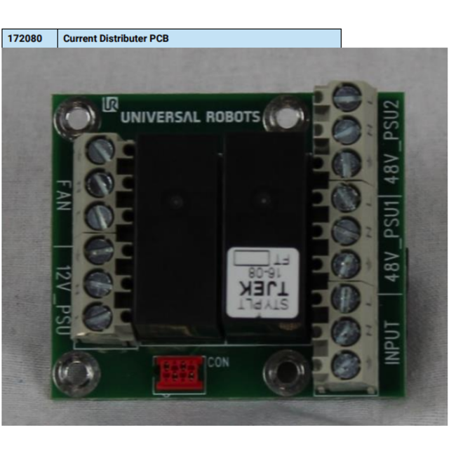 Universal Robots Current Distributor PCB
