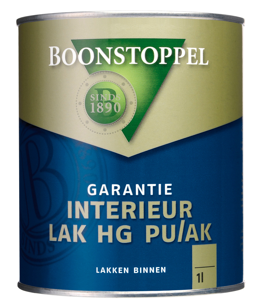 Boonstoppel Garantie Interieur lak HG PU/AK 1 Liter 100% Wit