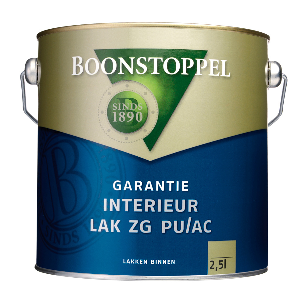 Boonstoppel Garantie Interieur Lak ZG PU/AC