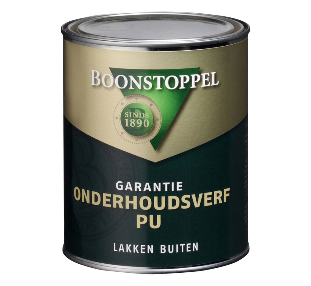 Boonstoppel Garantie Onderhoudsverf PU