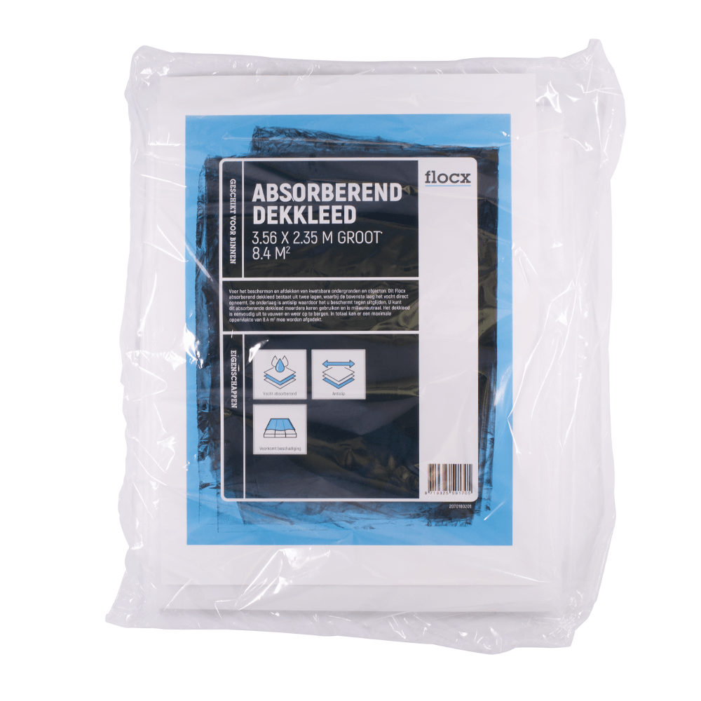 Flocx Absorberend Dekkleed 8,4 m²