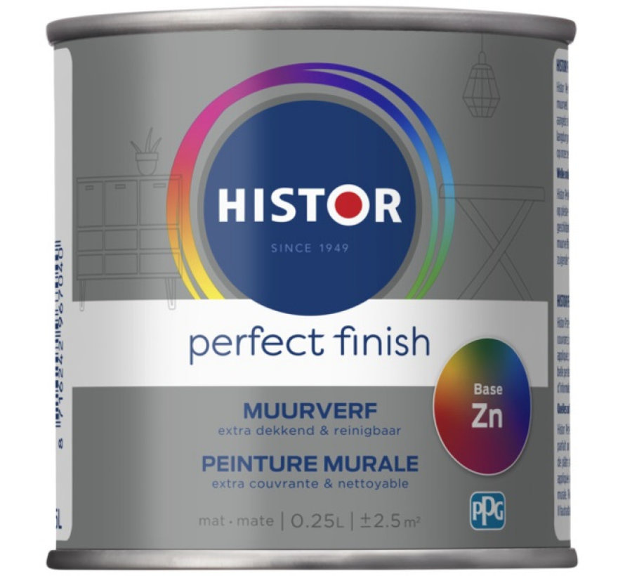 Histor Perfect Finish Muurverf Mat Tester